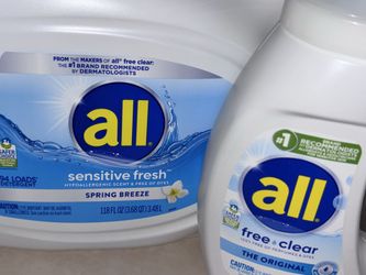 All clear detergent