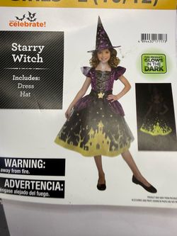 Starry witch costume-girls