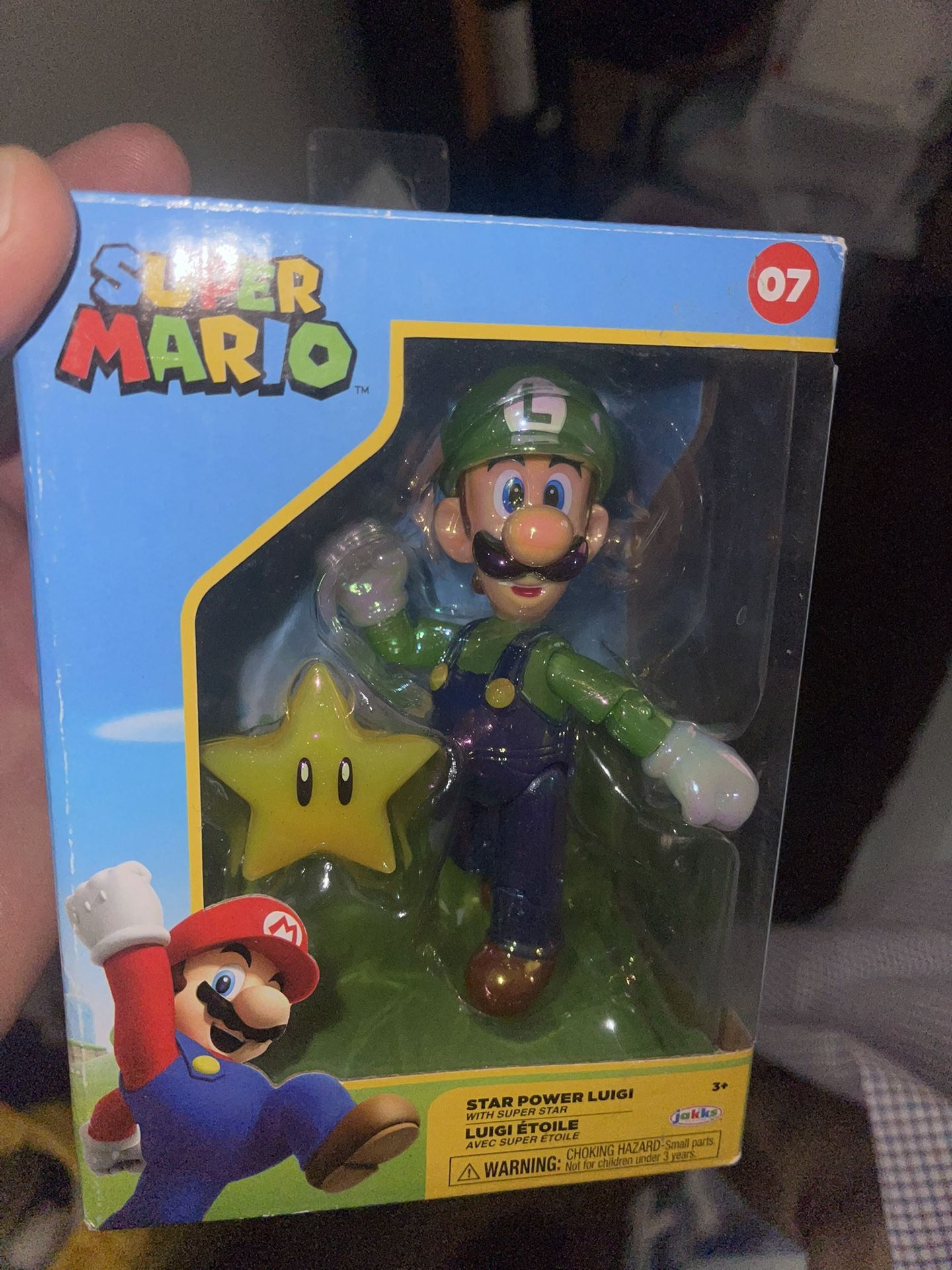 Super Mario Bros Jakk Star Power Luigi 07