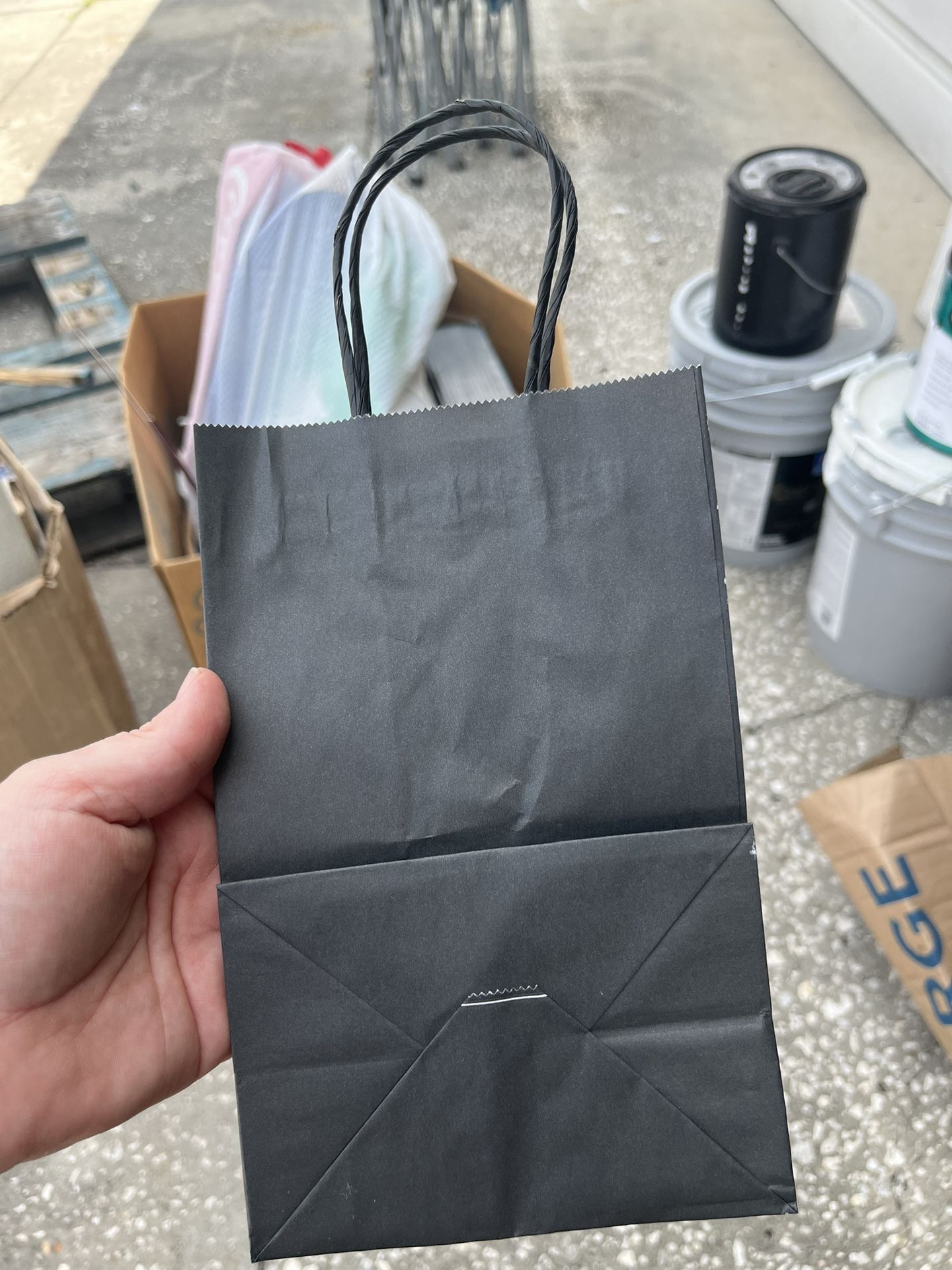 Black Gift Bags 2.5 Inches 