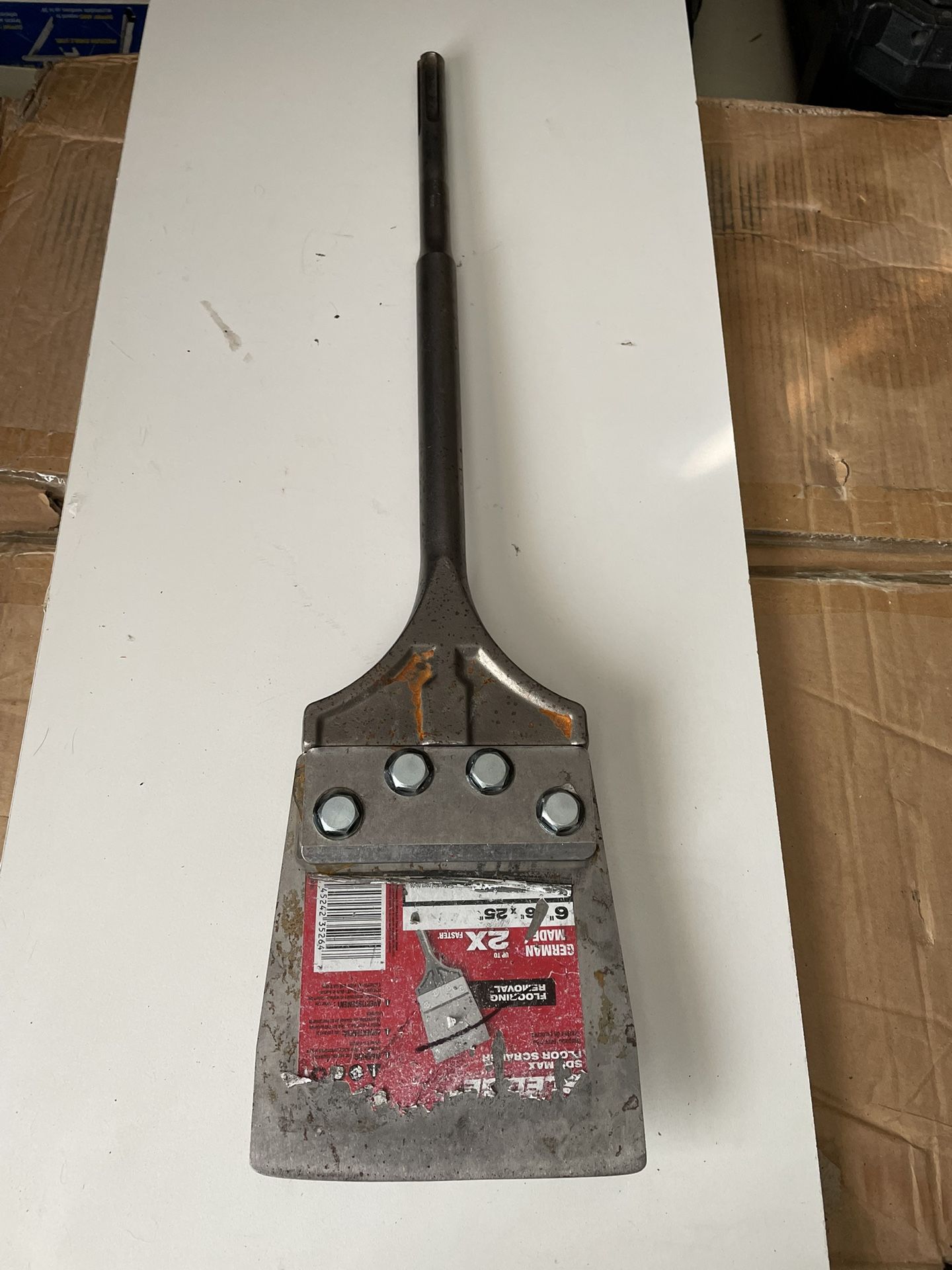 Milwaukee 6 in. SLEDGE SDS-MAX Floor Scraper
