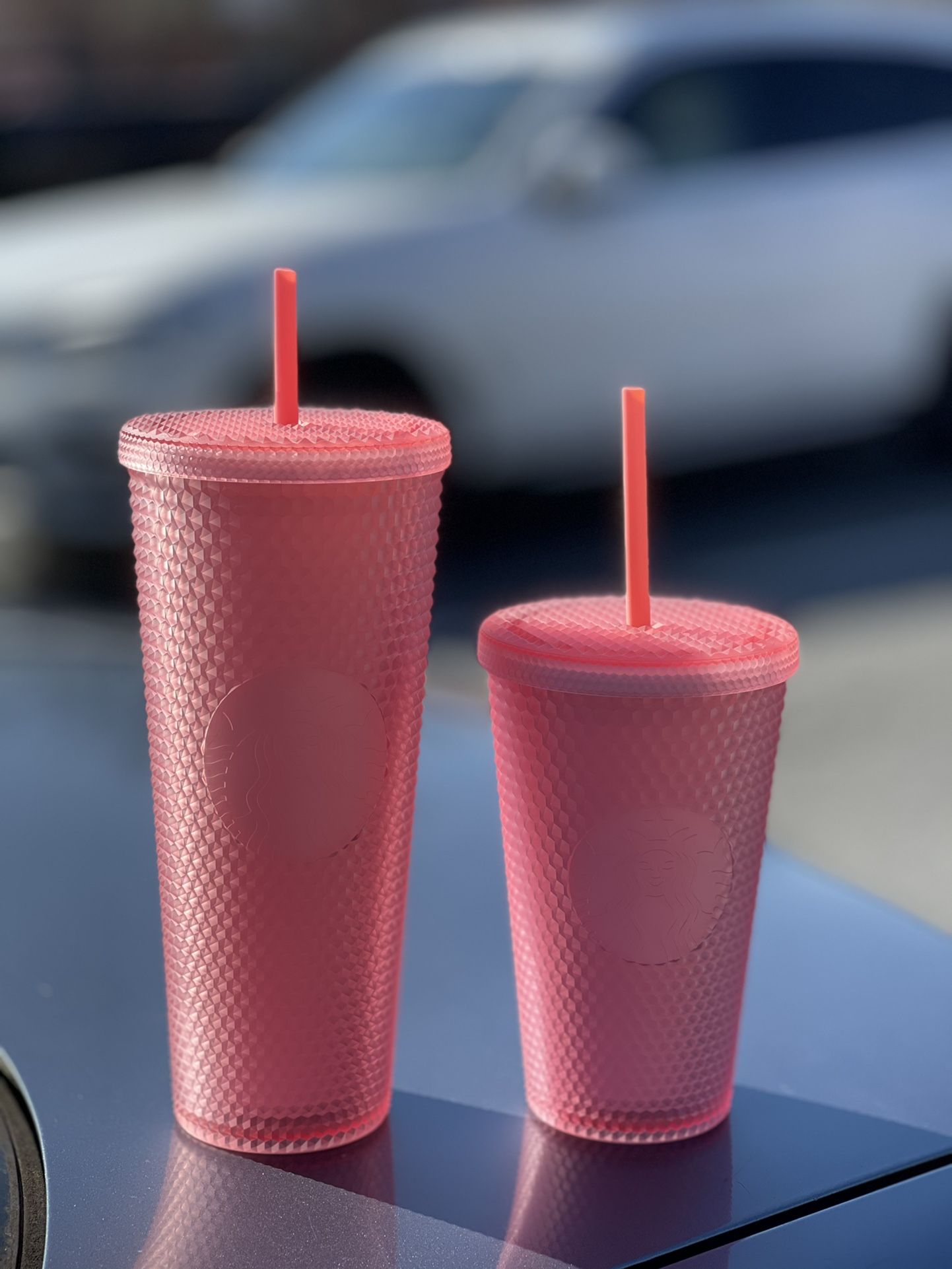 Starbucks Venti & Grande Pink lemonade tumblers