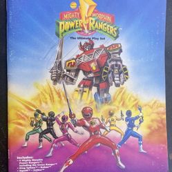 1990s Mighty Morphin Power Rangers Play Set Book New