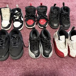 Used Kids Jordan Shoes Size 8C 