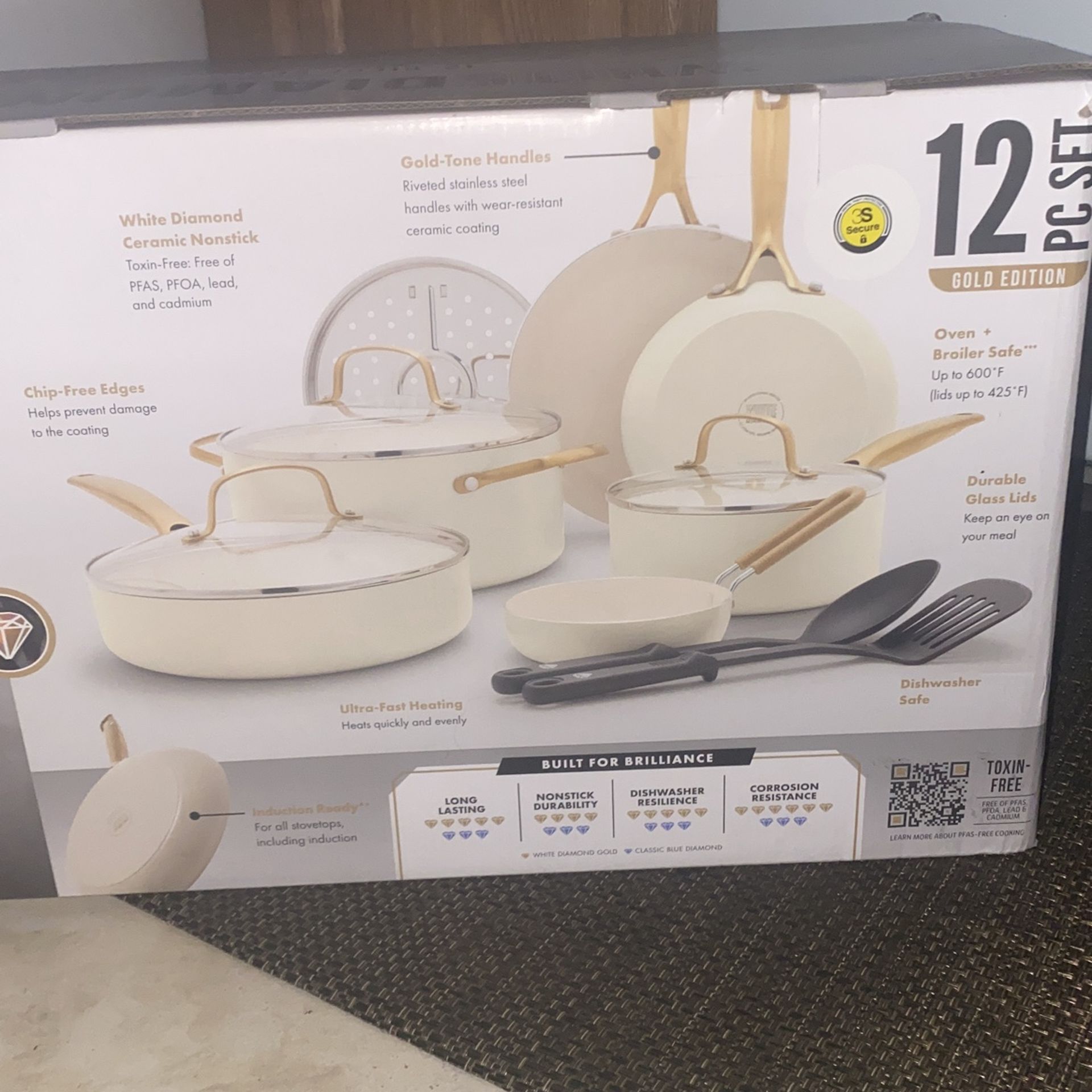 White diamond gold edition 