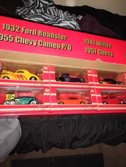 Vintage Mac tools John Force Signed Rally Race cars 6 in 1 box New Condition