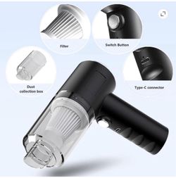 3in1 Portable Handheld Cordless Mini Vacuum