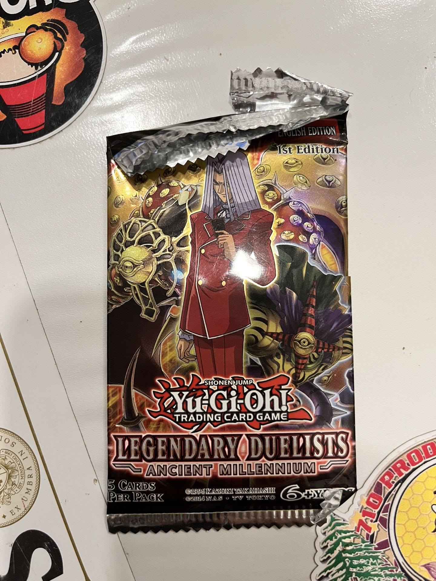 Yugioh Legendary Duelists Opened Pack