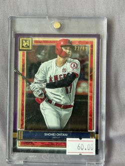 Shohei Ohtani Topps Museum Collection Card 22/99