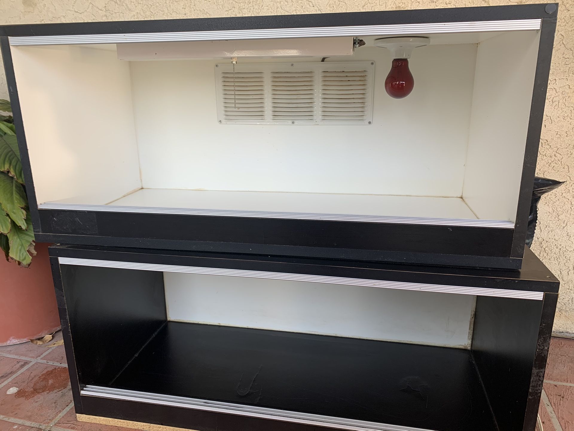 Melamine sales reptile enclosure