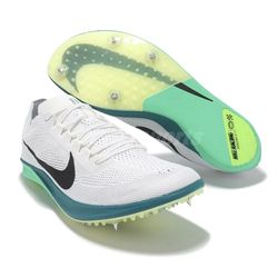 Nike ZoomX Dragonfly 2 White Electric Algae Men Track and Field Spike FD8413-102