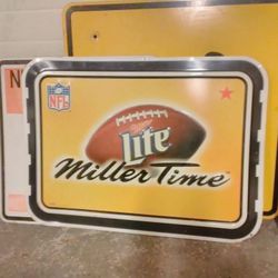 Miller Time- Miller Light Metal Sign
