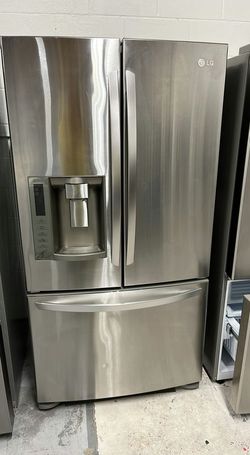 LG 3-Door Fridge Stainless Steel EnergyStar