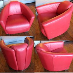 Red Leather chair