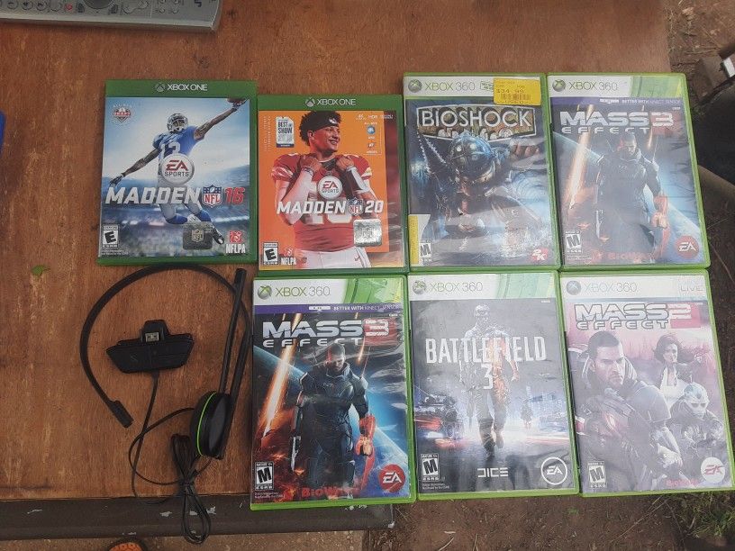 XBOX SERIES X BACKWARDS COMPATIBLE GAMES WITH HEADPHONES