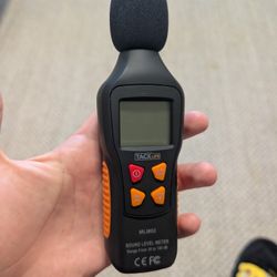 Tacklife MLM02 Sound Level Meter – Accurate Noise Meter (30–130 dB)