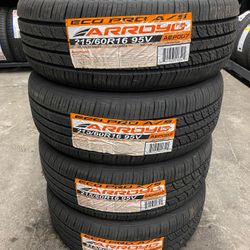 215/60r16 arroyo SPORT NEW Set of Tires installed and balanced for FREE