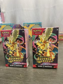 Pokemon ascended hero booster bundle