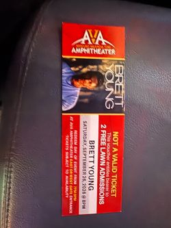 Concert ticket