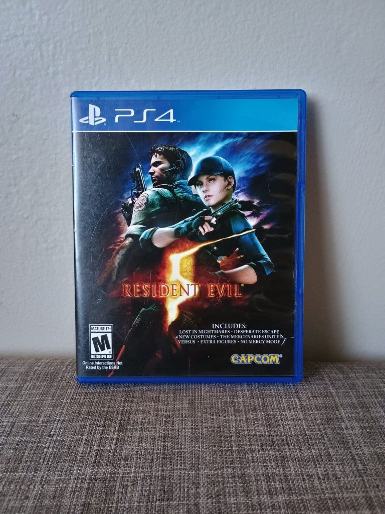Resident Evil 5 Ps4 PlayStation 4