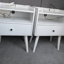 White Nightstands