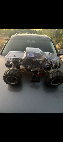 Gas rc car