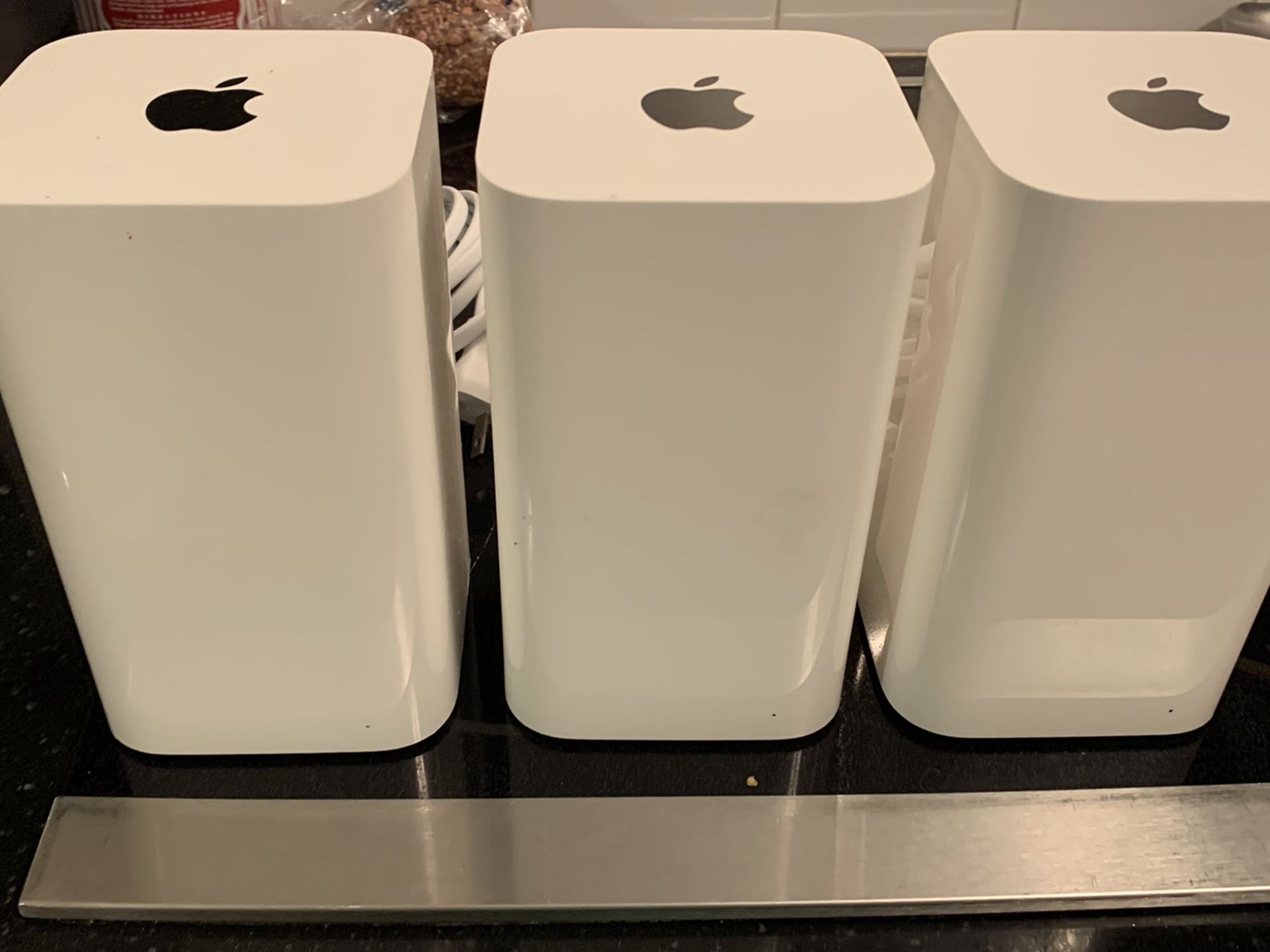 Apple Airport Time Capsule And Two Airport Extreme WiFi Routers