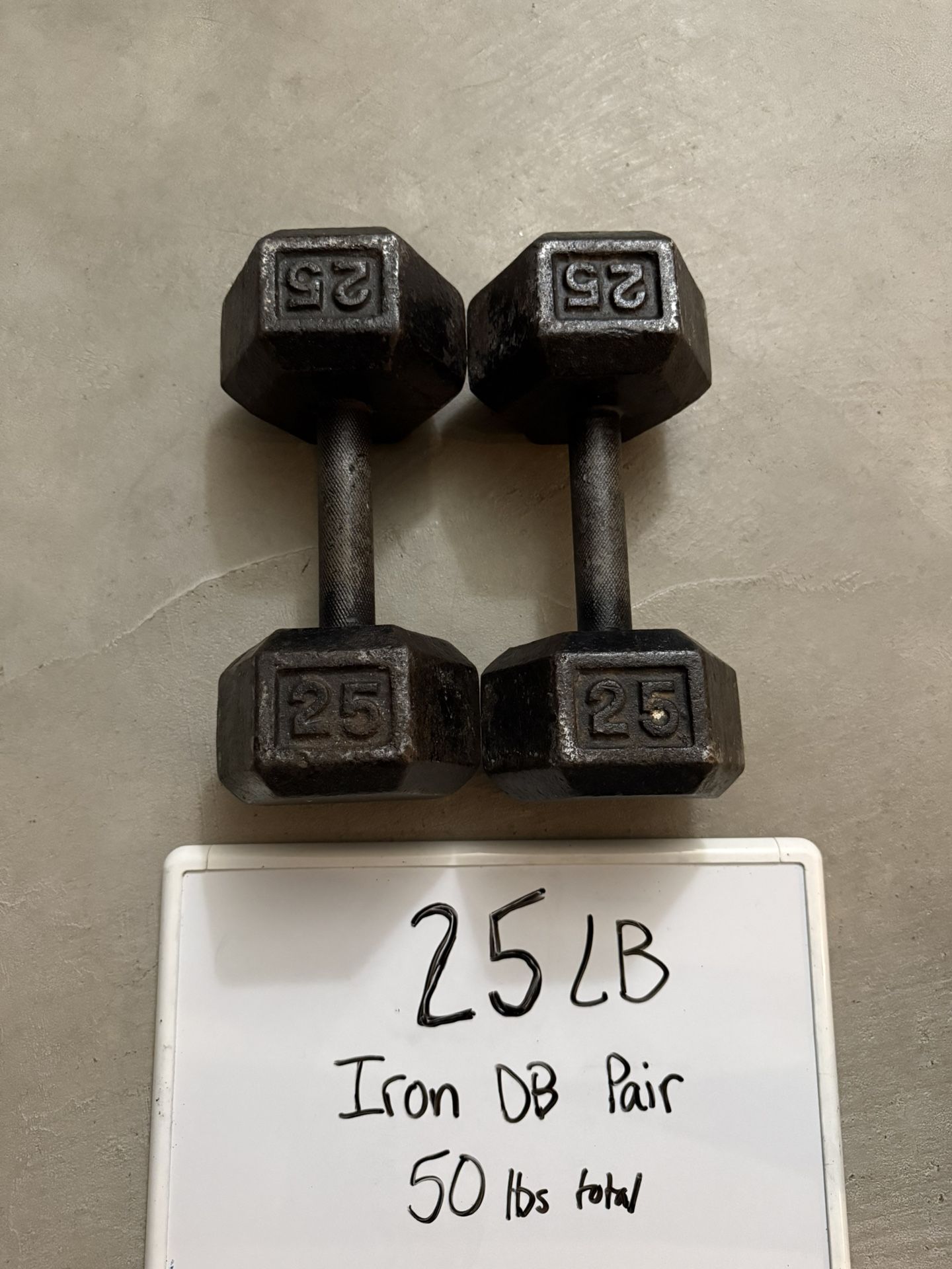 25lb Dumbbells
