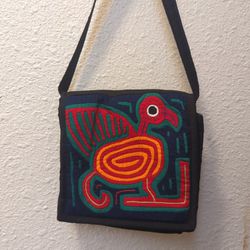 Mola Shoulder Bag Kuna/Guna Indians Late 1960s /Early 1970s Panama Vintage