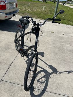 Townie 26inch 7speed … rack on back …..
