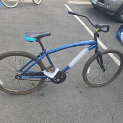26" Blue Beach Cruiser USED