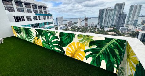 Outdoor Nature Palm Decor 