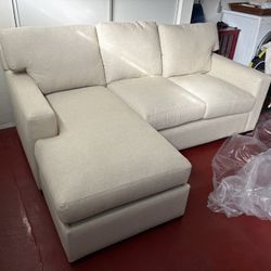 Axis sleeper sectional- Crate and Barrel new in wrapping 