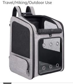 Extra Large Pet Carrier Backpack Cats Under 30 Lbs, for Dogs Puppies Rabbits Other Animals Under 25 Lbs, Ventilated Design, Great for Travel/Hiking/Ou