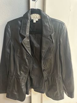 100% Leather jacket (Nine West)