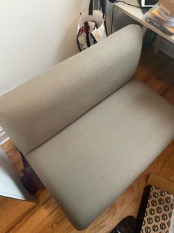 Bench - Rosin 34" Armless Banquette - Smoked Oak And Welsh Green