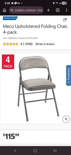 Folding chairs Brand New