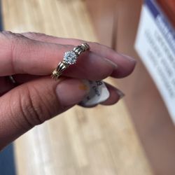 14k WG Engagement Ring 