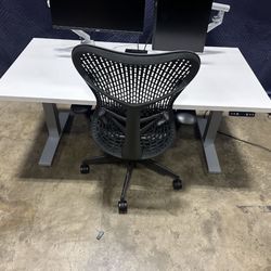 JRB Studio/ Herman Miller 60” Standing Desks! Electric Height Adjustable Sit Stand Desk! We Also Have Herman Miller Chairs And Monitor Arms!