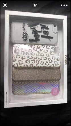 Iphone 7 cases. Set of 4 (Make offer $$)