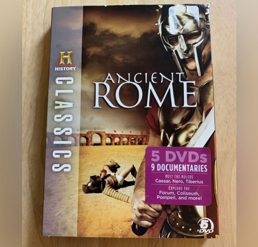 History Classics: Ancient Rome DVD Boxset (Documentary, Copyright 2010)