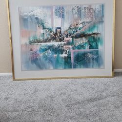 Framed Art Canvas 