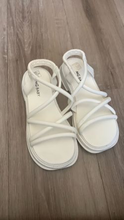 Big girl sandals *** Color White