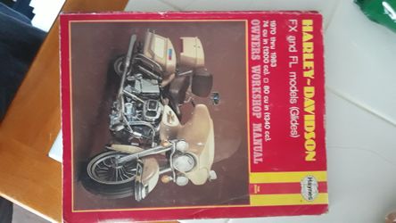 Harley Davidson Repair Manuel Book