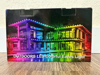 Outdoor LED Colorful Eaves Light