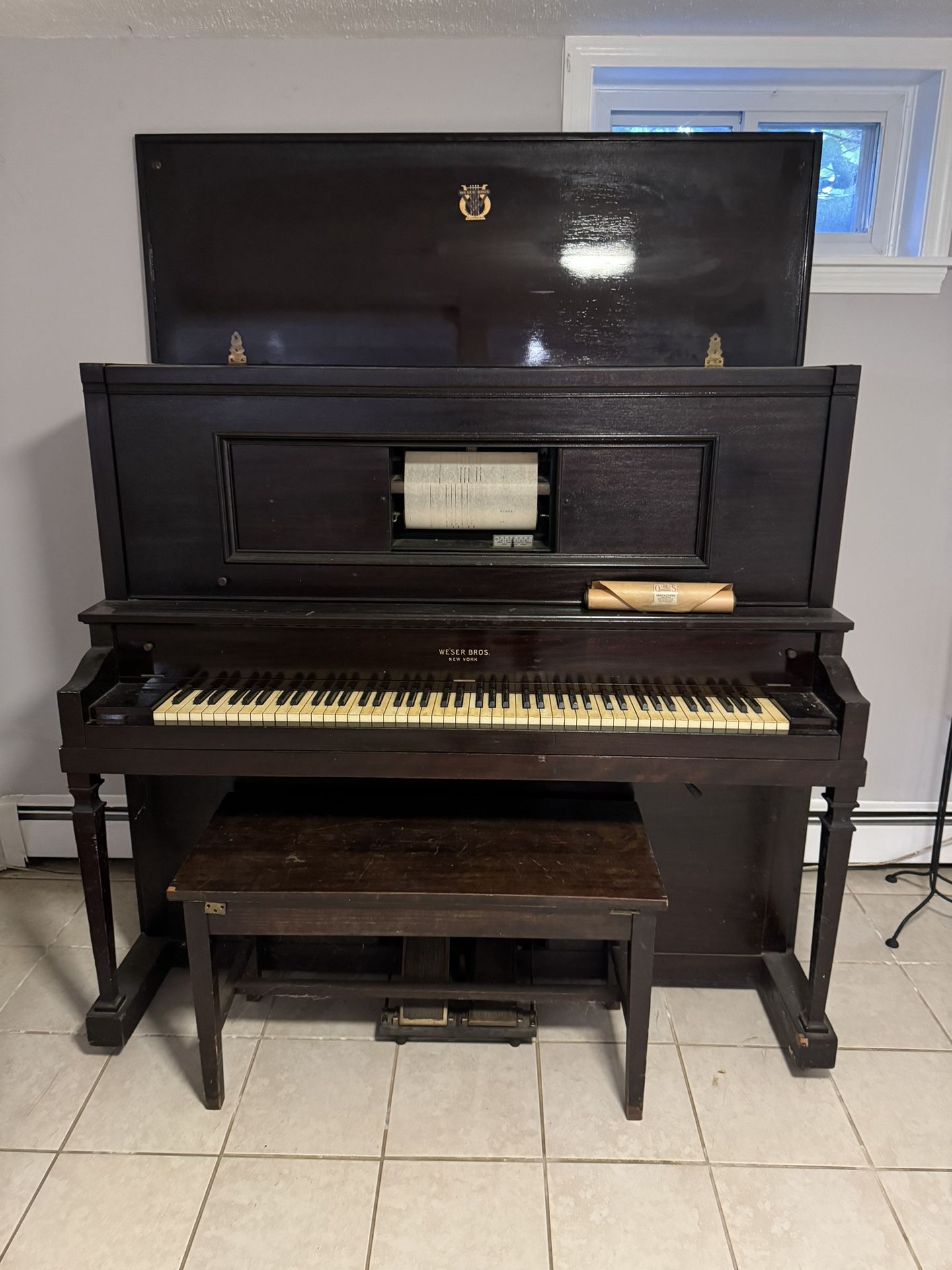 Weser Bros Grand Piano 1879
