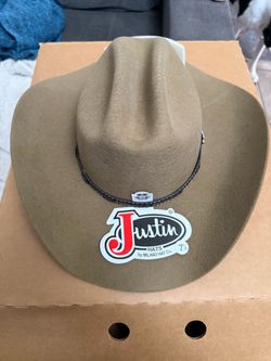 Justin 2X Gallop Wool Fawn Cowboy Hat