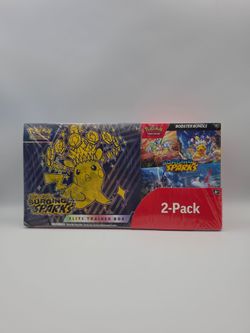 Pokémon Surging Sparks Elite Trainer Box + Booster Bundle 2-Pack