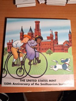 US Mint 150th Anniversary Smithsonian Institution Set
