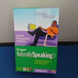 DRAGON. SPEECH RECOGNITION SOFTWARE